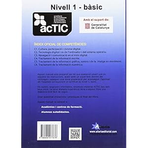 Certificacions ACTIC: Nivell 1 - bàsic