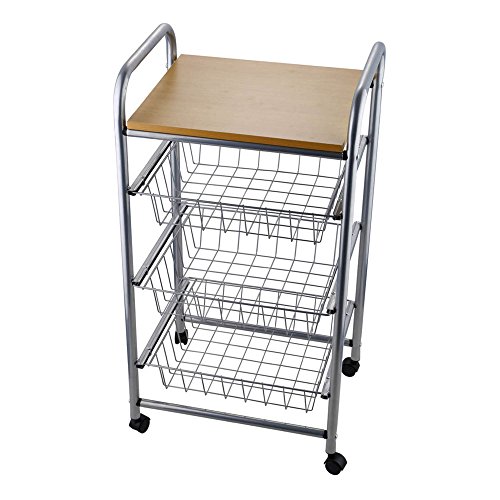 Protenrop Elegance - Verdulero con 3 alturas, 39 x 30 x 73 cm