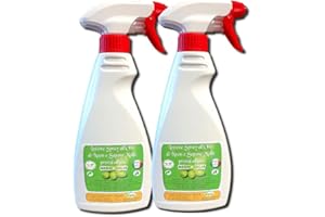 NEEM ITALIA OLIO DI NEEM SPRAY PER ORTO E AMBIENTI pronto all'uso 2 x 500ml - CON SAPONE MOLLE DI POTASSIO