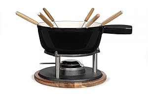 LIVOO Servizio per fonduta 6 forchette Crema - MEN426C