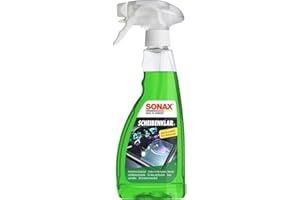 ‎SONAX SONAX ScheibenKlar (500 ml) Scheibenreiniger zum Entfernen von Insektenverschmutzungen und Straßenschmutz von Fahrzeugscheiben und Scheinwerfern | Art-Nr. 03382410