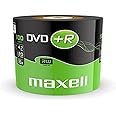 Maxell DVD+R 4.7 GB 16X 120 Min Video - Matt Silver (100 Disk - Shrink Wrapped)