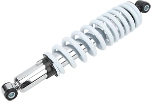 KADIMENDIUM Ammortizzatore posteriore del motociclo, antiruggine 390 mm di lunghezza Ammortizzatore a molla posteriore di grande resistenza Impermeabile Guida fluida per ATV Go Kart