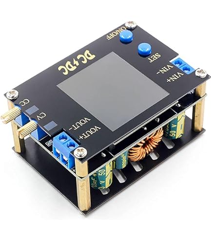 DollaTek Material de Acero Laminado en frío Kit de Carcasa para la Serie DPS Módulo de Fuente de alimentación LCD Digital Programable DPS3003 DPS3005 DPS5005 DP30V3A DP50V2A DP50V5A