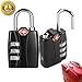 Produktbild TSA Gepäckschlösser, Vanhom Approved Reiseschlösser, Zahlenschloss Vorhängeschlösser für Koffer Mit Offnen Alert Anzeige (2 Stück)