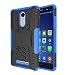 Chevron Back Cover Case For Xiaomi RedMi Note 3 - Blue [Hybrid Version 2.0 With Kick Stand Hybrid Shock Proof Back Cover Case Tough Rugged Battle Ground Ultimate Cover With Stand] RS.199.00