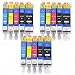 Produktbild 15 x Drucker Tinten Patrone VKD für Canon PIXMA TS 5055 6050 8050 MG5750 6850 7750 XL NEU