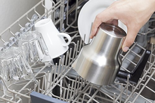 Caso 1663 Crema Latte und Choco Design Milchaufschäumer mit Induktion und besonderer Choco-Funktion zur Herstellung heißer Trinkschokolade aus Schokoladenstückchen, 500 W - 15