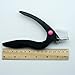 LBC Professional Nail Tip Cutter for false nails - Triple Cut - Black, ABS/Stainless Steel - Collection container