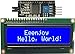 Produktbild Eeenjoy I2C 1602 LCD Bildschirm Modul IIC/I2C/TWI serielle Schnittstelle 16x2 Zeichen LCD Display mit Blauer Hintergrundbeleuchtung Für Arduino und Raspberry Pi