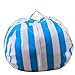 Produktbild FELICIPP EXTRA große gefüllt Tier Lagerung Sitzsack Stuhl Spielzeug Organizer Ball Form mit Griff (Color : Blue U, Size : 24'')
