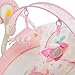 Baby Bouncer DREAMDAY (automatic 230V) with 8 melodies and 5 swing speeds (PINK)