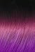 Neverland Beauty 24 Inches (60cm) Full Head 7 Pieces 16 clips Clip in Hair Extensions Extension Long Straight Ombre Hairpiece (Natural Black to Violet Purple)