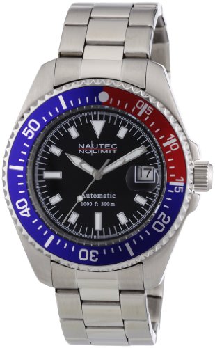 Nautec No Limit Herren-Armbanduhr Deep Sea STSTRBBLBK