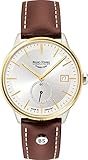 Bruno Söhnle Damen Analog Quarz Uhr mit Leder Armband 17-23183-241