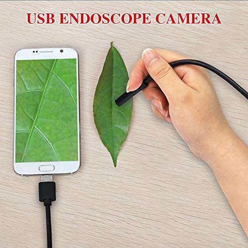 springdoit 5 Meter Cable length OTG Adapter Cable for Android Ph Smartphones Camera Camera 5M Mini Android Endoscope with 7mm Camera LIve Video