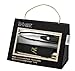 Black PRO Illuminating Tweezers & Mirrored Carry Case with Diamond Dust Tips