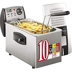 Fritel - 141022 - Friteuse, 2600 watts, Acier inoxydable