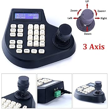Clavier Contrôleur Joystick 5 PTZ Pour Caméras IP CCTV - Modèle BT-1009W, écran 5" HD