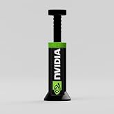 Nvidia Logolu Ayarlanabilir Ekran Kartı Tutucu - GPU Sarkma &Ouml;nleyici Y&uuml;kseklik Ayarlı Destek Aparatı (70mm - 125mm)