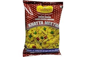 HALDIRAM'S Haldiram Khatta Meetha Sweet and Spicy Snack Mix, 7 Ounce by Haldiram