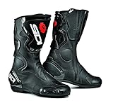 bota moto sidi madrid  SIDI Fusion negro botas de para moto + libre calcetines nuevo