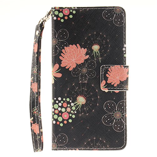 Nancen Samsung Galaxy J5 2016 / SM-J510X (5,2 Zoll) Handytasche / Handyhülle. Flip Etui Wallet Case in Bookstyle – Premium PU Lederhülle Hülle Cover Mit Lanyard / Strap, Standfunktion, Kreditkarte und Brieftasche - 2