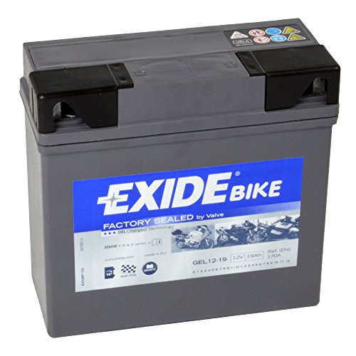 Exide 707 26 55 Batería Gel Exide G 19 12V 19Ah Especial Moto
