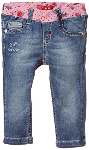 Chipie Baby Girls 0-24m JEAN Plain Jeans, Blue (Stone), 3-6 Months (Manufacturer size: 6 Months)