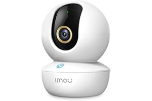 Imou Kamera do monitoringu 5 MP/3K wewnątrz 360 stopni, kamera Wi-Fi, monitorowanie wewnątrz, połączenie One-Touch, rozpoznawanie osób przez AI, alarm dźwiękowy, dwukierunkowy dźwięk, noktowizor,