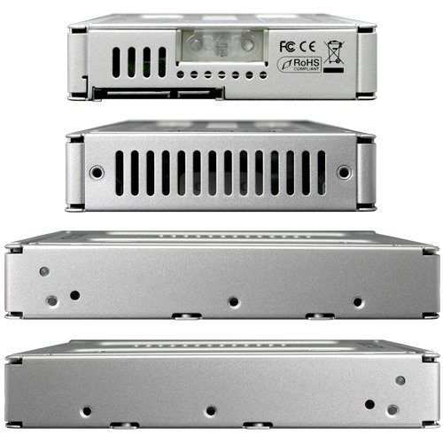 Icy Dock EZConvert Pro MB982SP-1S – 2,5 Zoll (6,4cm) zu 3,5 Zoll (8,9cm) SATA SSD/HDD Konverter – Vollmetall - 9