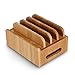 Produktbild USB-Ladestation, MaxTronic Bamboo Organizer-Milti-Ports-Ladegerät für Samsung Huawei Sony