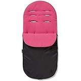 double pram with footmuff