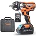 Price comparison product image VonHaus Cordless Impact Wrench with 3.0Ah Li-ion 20V MAX Battery, Charger & Power Tool Bag - Includes Direction Control & Variable Speed Trigger (½" Square Drive, 240Nm Torque)