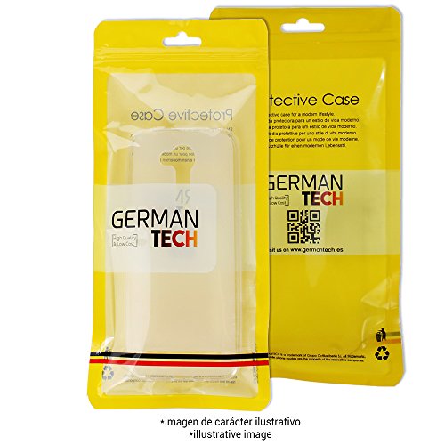 German TechÂ® - Custodia Gel TPU Doogee X7 - X7 Pro, Cover TPU prodotto col miglior silicone, protegge e si adatta alla perfezione al tuo Smartphone e oltrettutto ha il nostro disegno esclusivo - Trasparente matte.