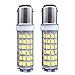 Produktbild B15 LED Birne / [2er Pack] SFTlite SBC Ba15d 5 Watts LED Glühbirne 75SMD LEDs Nicht Dimmbar - Double Connect Bajonett Kaltes Weiß 6000K 360° Lichtwinkel 500 Lumen - Ersatz für 45W Halogenlampen
