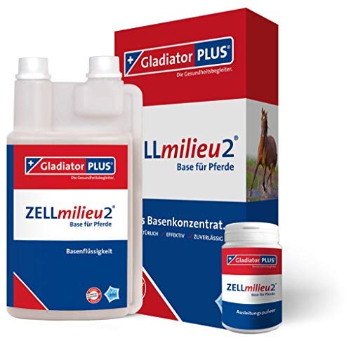 Preisvergleich Produktbild Gladiator Plus ZELLmilieu2 Base + Pulver für Pferde 1000ml