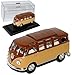 Produktbild VW Volkswagen T1 Braun Beige Samba Bully Bus 1950-1967 1/43 Yatming Modell Auto
