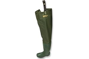 Michigan 100% Waterproof Nylon Hip Waders Sizes 6-12 for Fly/Coarse Fishing