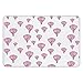 Produktbild BagsPillow Bathroom Bath Rug Kitchen Floor Mat Carpet,Mauve Decor,Vintage Flying Hot Air Balloons Motif Nostalgic Lovers Goodbye Artful Print,Pink Lavender,Flannel Microfiber Non-Slip Soft Absorbent