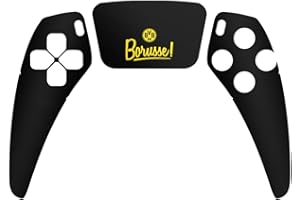 DeinDesign Skin kompatibel mit Sony Playstation 5 Controller PS5 Folie Sticker Borussia Dortmund Borusse BVB
