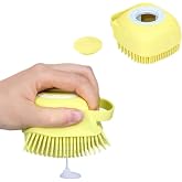 BUFFER&reg; Yumuşak Silikon Malzemeli Esnek Jel Hazneli Masaj Fonksiyonlu Etkili Banyo Duş Kese Lifi