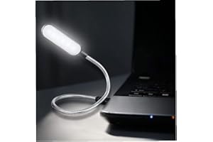 PiniceCore 1pc USB Mini Livre Table Lumineuse Lampe USB Flexible Lampe pour Ordinateur Portable Ordinateur Portable