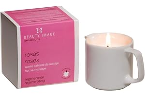 Beauty Image Rosehip Hot Oil Body Massage Candle