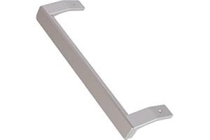 sparefixd para Beko CFP 1691DS - Manija de puerta plateada para congelador