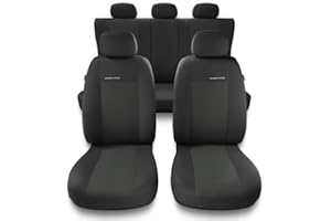 Mossa Fundas universales para Asientos de Coche adecuadas para Mercedes-Benz Klasa A (W168, W169) (1997-2012) - UNE-1