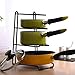 Produktbild Drei - Schichthalter Storage Rack,Househome Topf Organisator Pfannen Regal Kochgeschirr Halter Küchenutensilienhalter