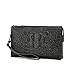 Produktbild Herren Clutch Trendy Handtaschen Lange Brieftasche Große Größe Zip Wallet,Black-OneSize