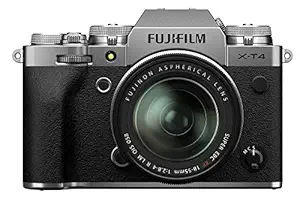 Fujifilm X-T4 Mirrorless Digital Camera (with 18-55mm Lens, Silver)