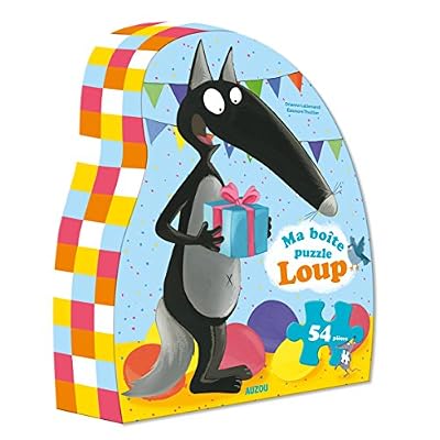 Ma boîte puzzle Loup : 54 pièces